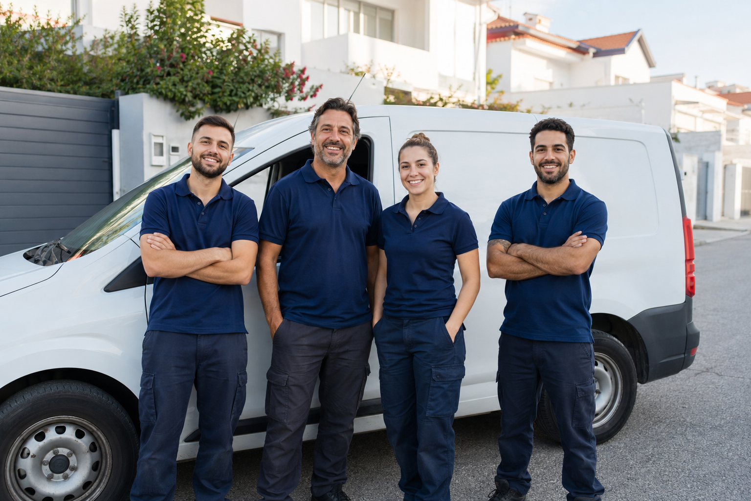 Equipa do grupo Bave em trabalho de campo na Grande Lisboa